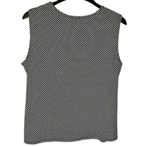 NWT Lauren by Ralph Lauren Printed Sleeveless/Tank-Navy Women’s XL - Picture 5 of 6